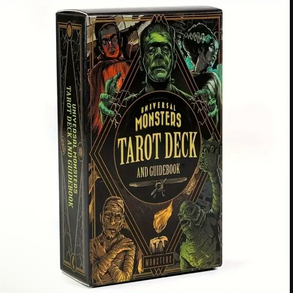 Universal Monsters Tarot Deck and Guidebook new sealed